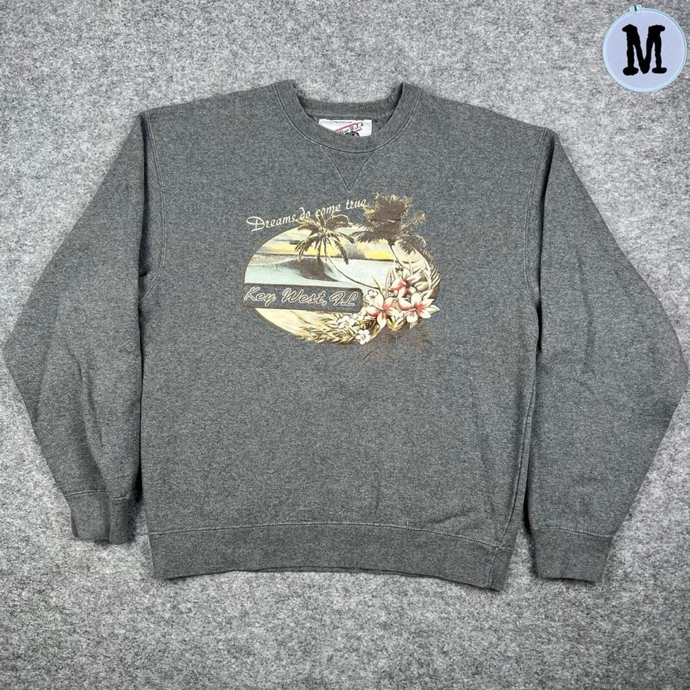 Vintage Key West Florida Beach Crewneck Sweatshirt